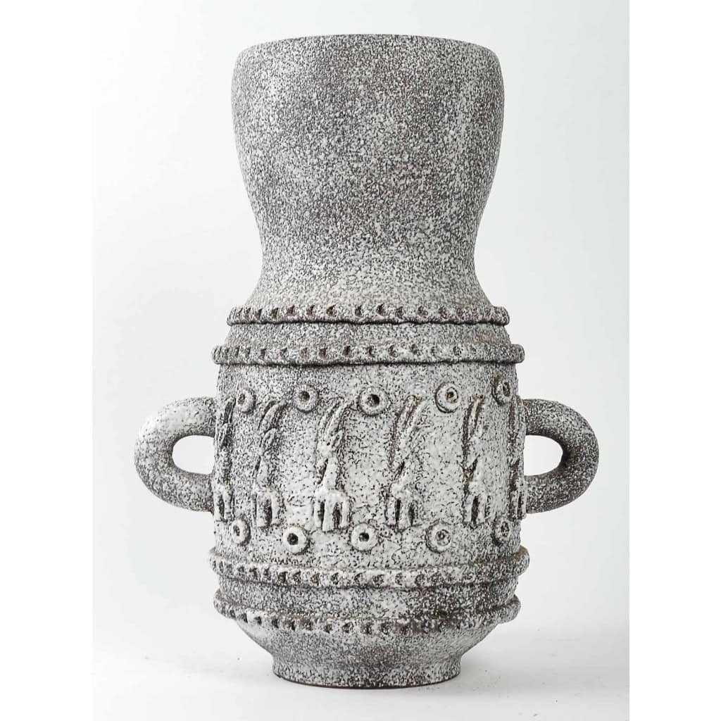 Vase en céramique par René Bluet alias Jean Besnard | Biron Vase en céramique par René Bluet alias Jean Besnard