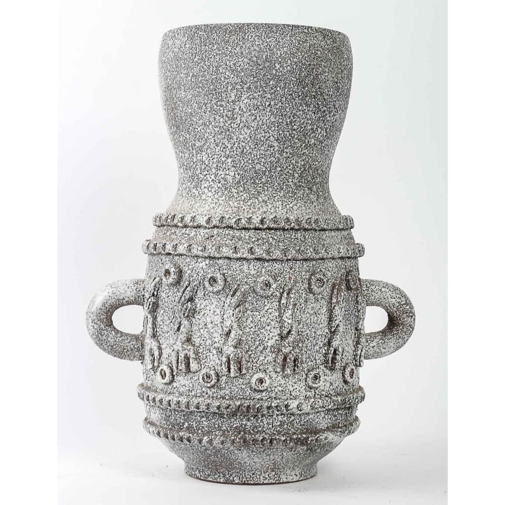 Vase en céramique par René Bluet alias Jean Besnard | Biron Vase en céramique par René Bluet alias Jean Besnard