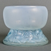 Vase « Lutteurs » verre opalescent patiné bleu de René LALIQUE | Biron |||||||