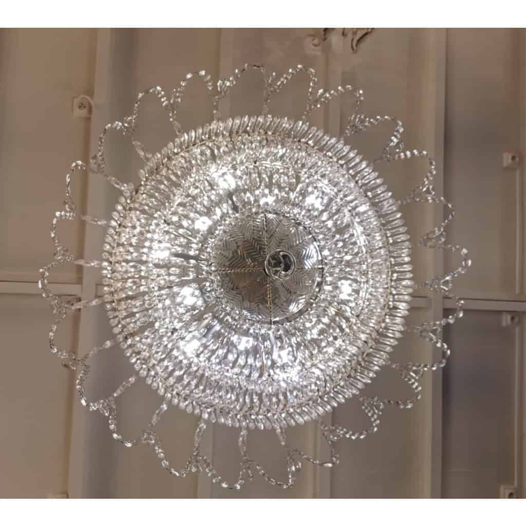 Lustre Cristallerie Royale d’Espagne « La Granja » | Biron Lustre Cristallerie Royale d'Espagne "La Granja"