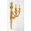 Paire d’appliques de style Louis XVI. | Biron Paire d'appliques de style Louis XVI.