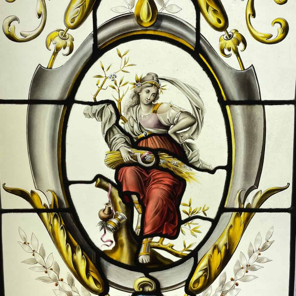 Vitraux 4 saisons (186 x 112 cm) | Biron Vitraux 4 saisons (186 x 112 cm)
