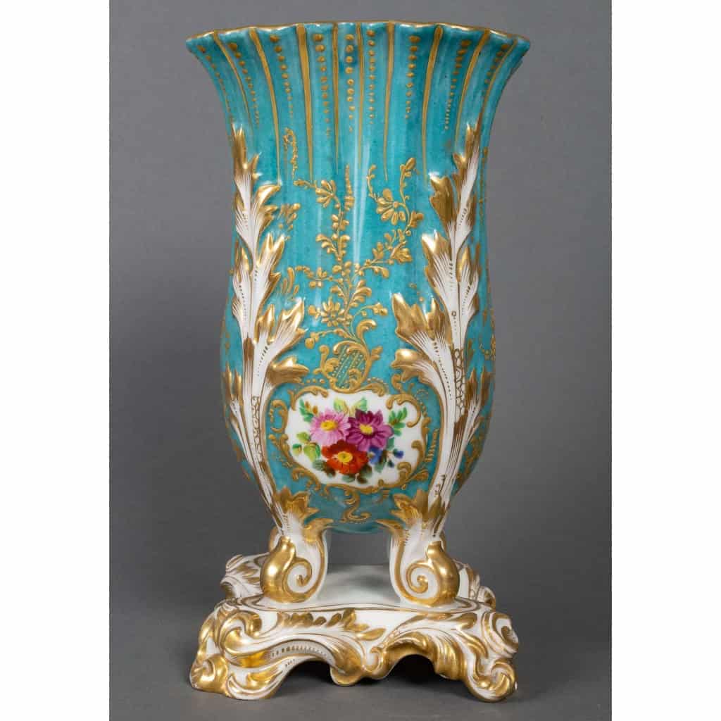 Porcelaine de Paris, attribué à Jacob Petit, moitié XIXème siècle | Biron |||||||||