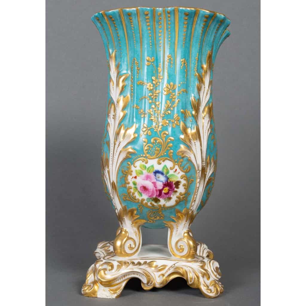 Porcelaine de Paris, attribué à Jacob Petit, moitié XIXème siècle | Biron Porcelaine de Paris, attribué à Jacob Petit, moitié XIXème siècle
