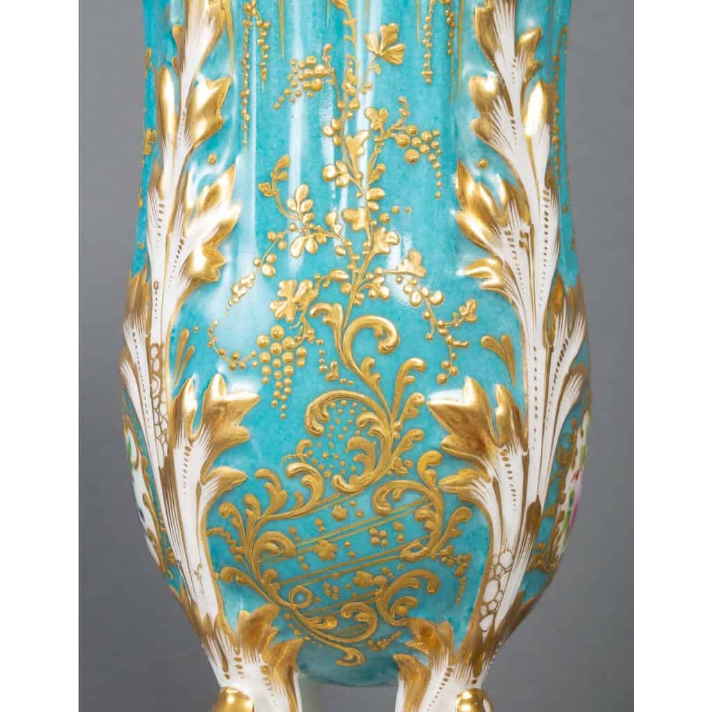 Porcelaine de Paris, attribué à Jacob Petit, moitié XIXème siècle | Biron Porcelaine de Paris, attribué à Jacob Petit, moitié XIXème siècle