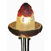Veilleuse » Feuillage Exotique » pâte de verre de Gabriel ARGY-ROUSSEAU | Biron Veilleuse " Feuillage Exotique" pâte de verre de Gabriel ARGY-ROUSSEAU