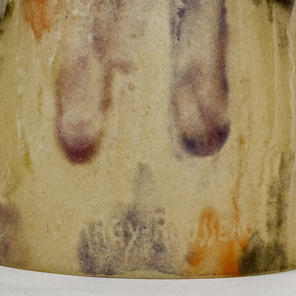 Veilleuse » Feuillage Exotique » pâte de verre de Gabriel ARGY-ROUSSEAU | Biron Veilleuse " Feuillage Exotique" pâte de verre de Gabriel ARGY-ROUSSEAU