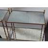 1950/70′ Paire de Bouts de Canapés Bronze Décor Bambou, Style Maison Baguès 13