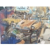 Lithographie De Daniel Authouart » Sixties « | Biron Lithographie De Daniel Authouart " Sixties "