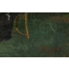 Huile sur toile représentant une femme assise et ses deux enfants dans le jardin signée F. Ringel, vers 1880 | Biron Huile sur toile représentant une femme assise et ses deux enfants dans le jardin signée F. Ringel, vers 1880
