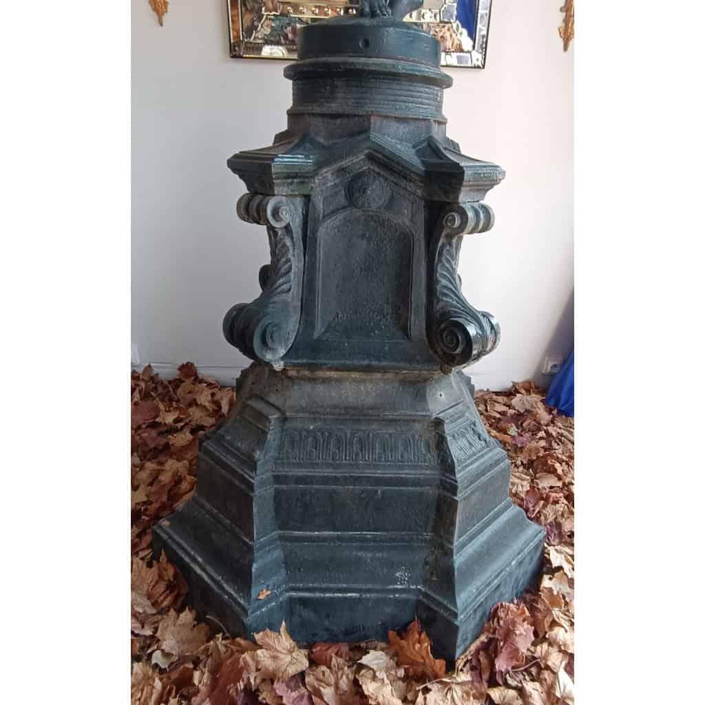 Fontaine Fonte De Fer Léda & Le Cygne époque 19eme | Biron Fontaine Fonte De Fer Léda & Le Cygne époque 19eme