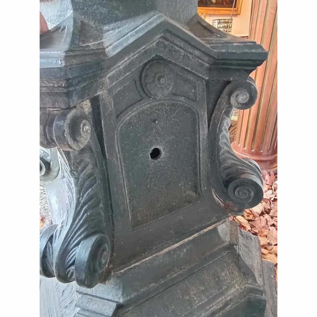 Fontaine Fonte De Fer Léda & Le Cygne époque 19eme | Biron Fontaine Fonte De Fer Léda & Le Cygne époque 19eme