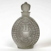 Flacon « Le Parfum Impérial » verre blanc patiné gris de René LALIQUE pour Lengyel | Biron |||||||