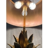 1970′ Lampe En Bronze Signée Charles Modéle Fleur De Lotus | Biron 1970′ Lampe En Bronze Signée Charles Modéle Fleur De Lotus