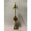1970′ Lampe En Bronze Signée Charles Modéle Fleur De Lotus | Biron 1970′ Lampe En Bronze Signée Charles Modéle Fleur De Lotus