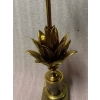 1970′ Lampe En Bronze Signée Charles Modéle Fleur De Lotus | Biron 1970′ Lampe En Bronze Signée Charles Modéle Fleur De Lotus