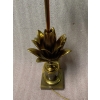 1970′ Lampe En Bronze Signée Charles Modéle Fleur De Lotus | Biron 1970′ Lampe En Bronze Signée Charles Modéle Fleur De Lotus