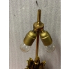 1970′ Lampe En Bronze Signée Charles Modéle Fleur De Lotus | Biron 1970′ Lampe En Bronze Signée Charles Modéle Fleur De Lotus