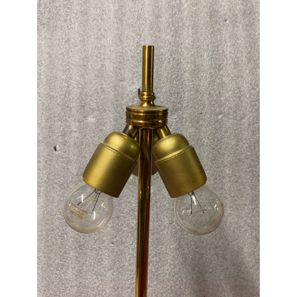 1970′ Lampe En Bronze Signée Charles Modéle Fleur De Lotus | Biron 1970′ Lampe En Bronze Signée Charles Modéle Fleur De Lotus