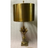 1970′ Lampe En Bronze Signée Charles Modéle Fleur De Lotus | Biron 1970′ Lampe En Bronze Signée Charles Modéle Fleur De Lotus