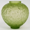 Vase « Gui » verre vert absinthe de René LALIQUE | Biron ||||||