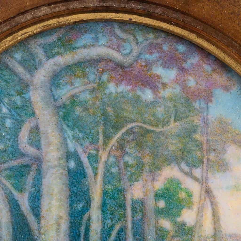 Paul Bonnaud (1876 – 1953) – Limoges, Paysage Symboliste circa 1900 | Biron Paul Bonnaud (1876 - 1953) - Limoges, Paysage Symboliste circa 1900
