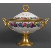 Drageoire en porcelaine de Paris, XIXème siècle | Biron Drageoire en porcelaine de Paris, XIXème siècle