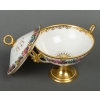 Drageoire en porcelaine de Paris, XIXème siècle | Biron Drageoire en porcelaine de Paris, XIXème siècle