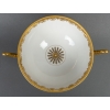 Drageoire en porcelaine de Paris, XIXème siècle | Biron Drageoire en porcelaine de Paris, XIXème siècle