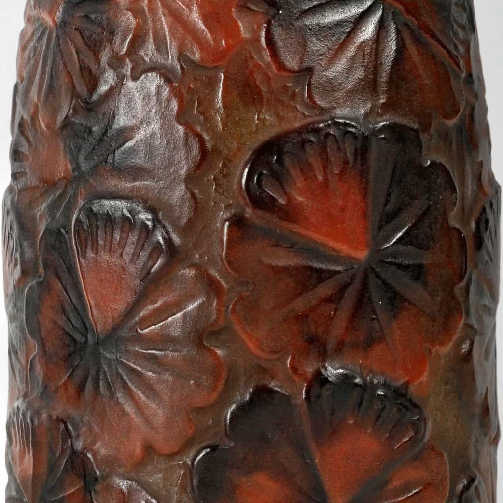 Veilleuse « Corolle » pâte de verre de Gabriel ARGY-ROUSSEAU | Biron Veilleuse "Corolle" pâte de verre de Gabriel ARGY-ROUSSEAU