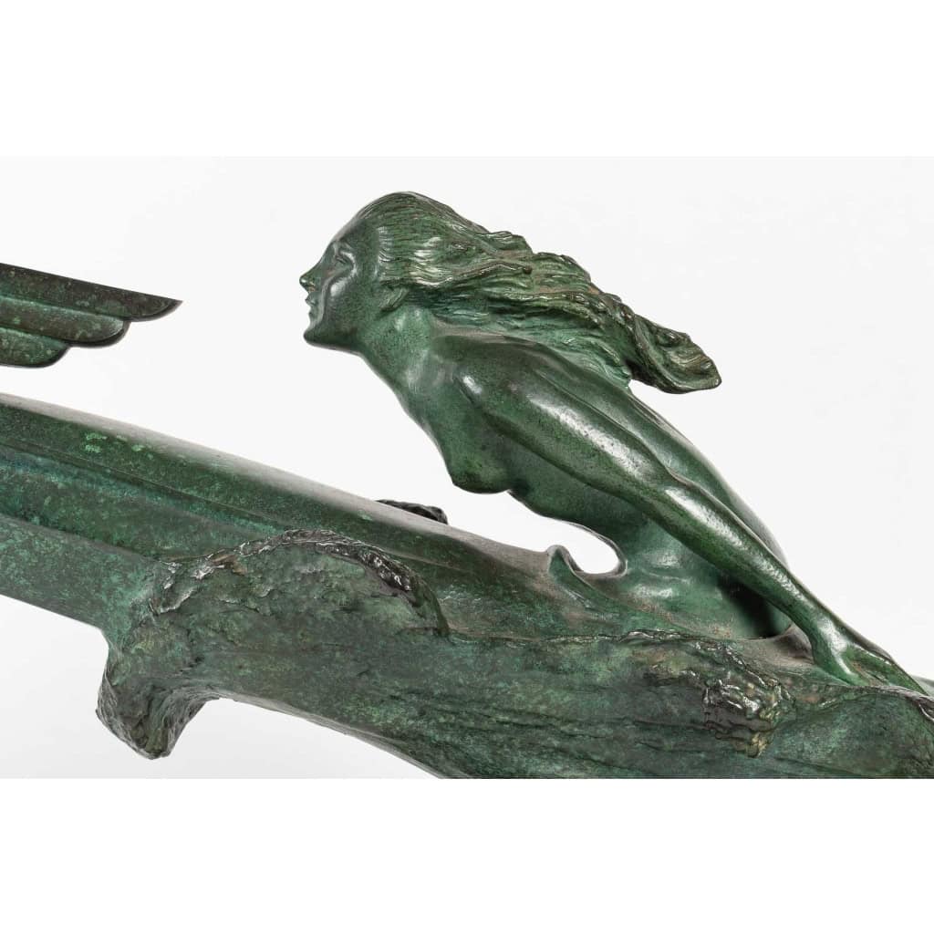 Frédéric C.FOCHT (1879-1937) « Vitesse » circa 1930 | Biron Frédéric C.FOCHT (1879-1937) "Vitesse" circa 1930