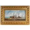 Pierre Julien Gilbert (1783-1860) Pêcheurs Bretons huile sur bois vers 1820-1850 | Biron Pierre Julien Gilbert (1783-1860) Retour des Pêcheurs Bretons huile sur bois vers 1820-1850