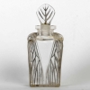 Flacon « Cigalia » verre blanc patiné gris de René LALIQUE pour Roger et Gallet | Biron ||||||
