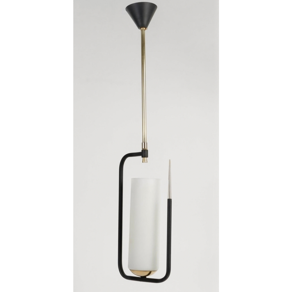Lustre 1950 de Gaston Fossati Atelier d’Art d’Uzés | Biron Lustre 1950 de Gaston Fossati Atelier d'Art d'Uzés