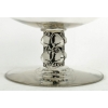 Coupe « Saint Denis » verre blanc émaillé noir de René LALIQUE | Biron Coupe "Saint Denis" verre blanc émaillé noir de René LALIQUE