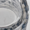 Vase « Bacchus » verre blanc patiné bleu de René LALIQUE | Biron Vase "Bacchus" verre blanc patiné bleu de René LALIQUE