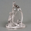 Presse-Papiers « Jeanne Lanvin » verre blanc de René LALIQUE | Biron Presse-Papiers "Jeanne Lanvin" verre blanc de René LALIQUE
