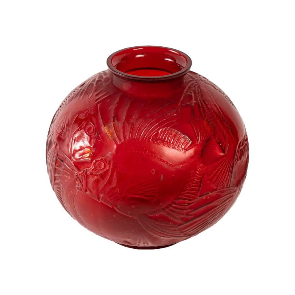 René Lalique – Vase « Poisson » | Biron René Lalique - Vase "Poisson"