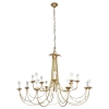 1960 Grand lustre 16 lumières par Maison Roche | Biron |||||||