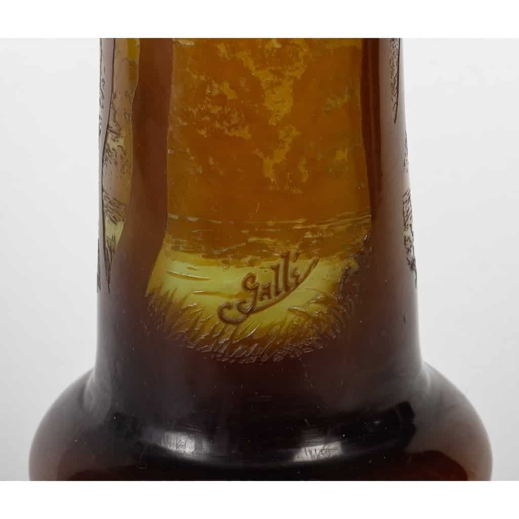 EMILE GALLÉ LAMPE ART NOUVEAU | Biron EMILE GALLÉ LAMPE ART NOUVEAU