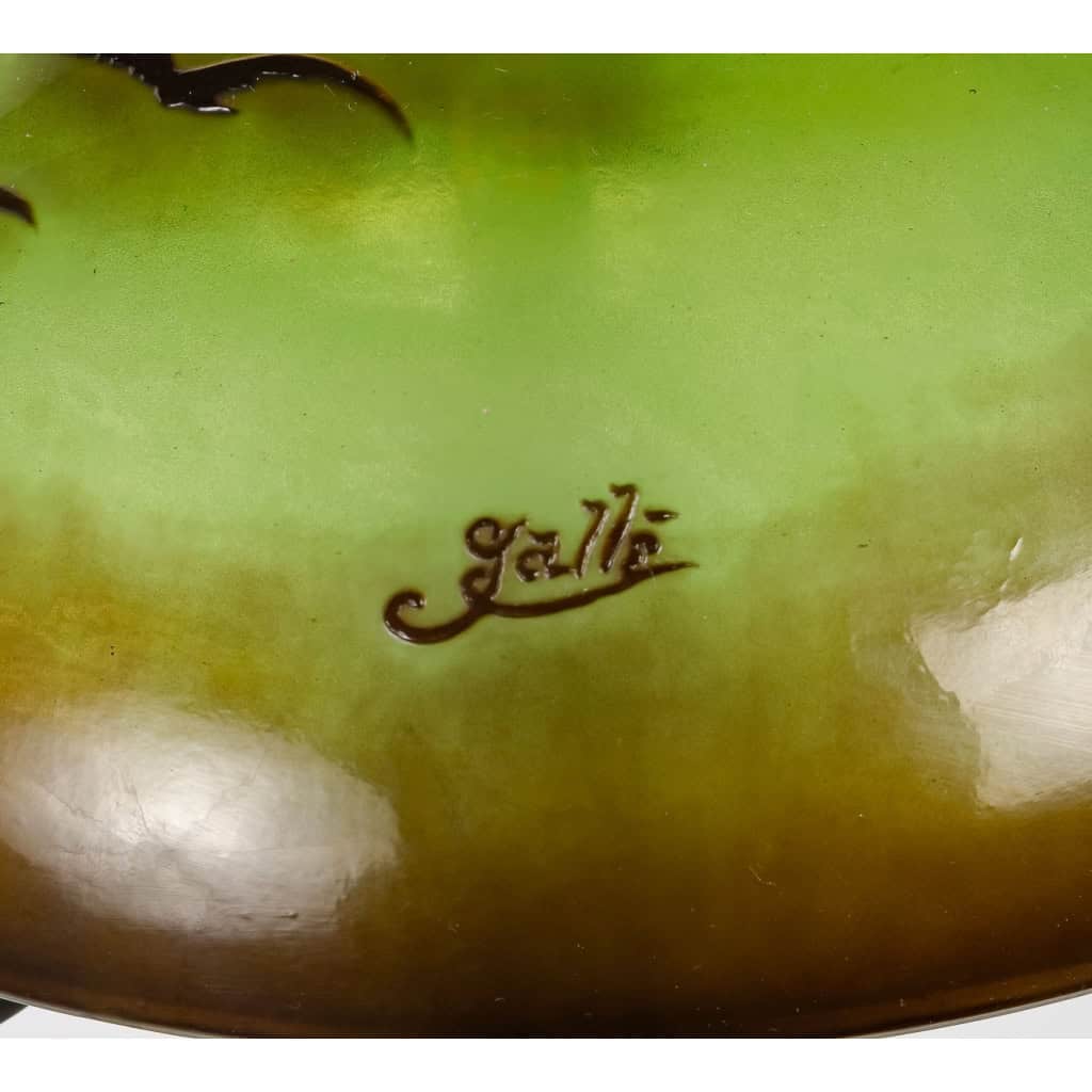 EMILE GALLÉ LAMPE ART NOUVEAU | Biron EMILE GALLÉ LAMPE ART NOUVEAU