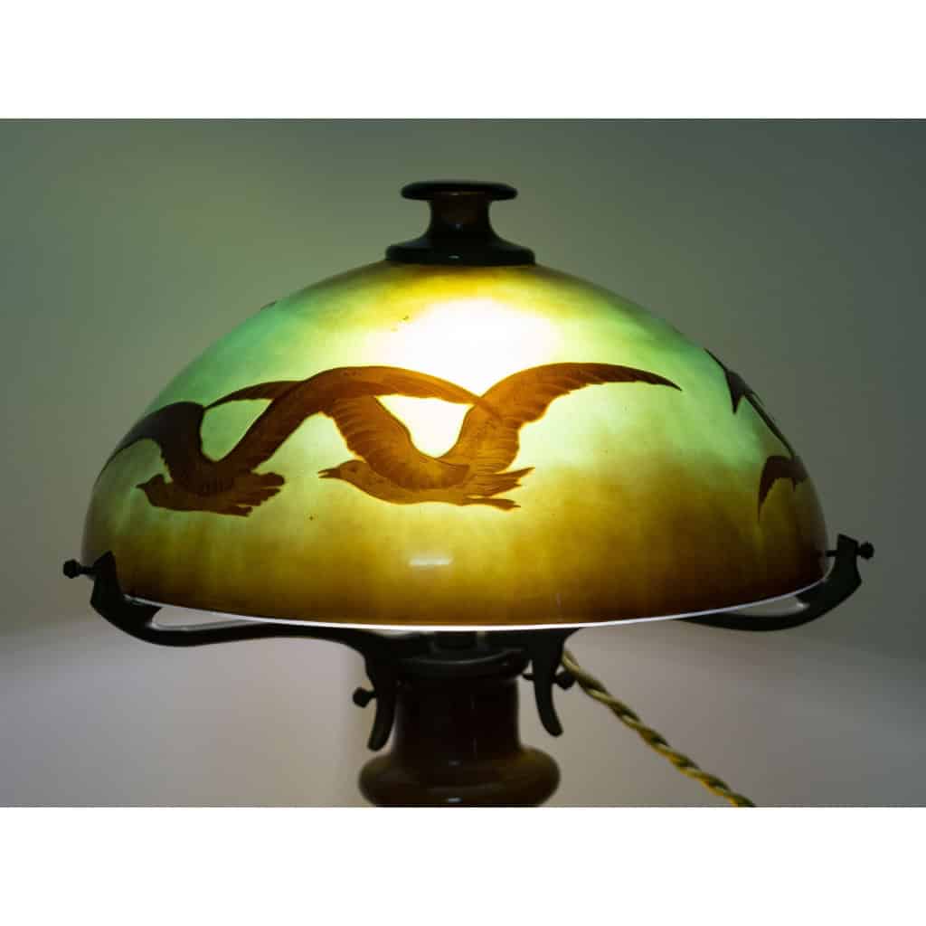 EMILE GALLÉ LAMPE ART NOUVEAU | Biron EMILE GALLÉ LAMPE ART NOUVEAU