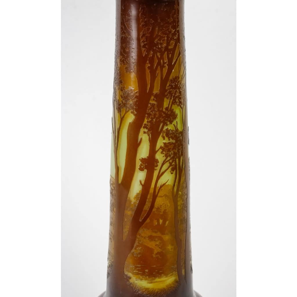 EMILE GALLÉ LAMPE ART NOUVEAU | Biron EMILE GALLÉ LAMPE ART NOUVEAU