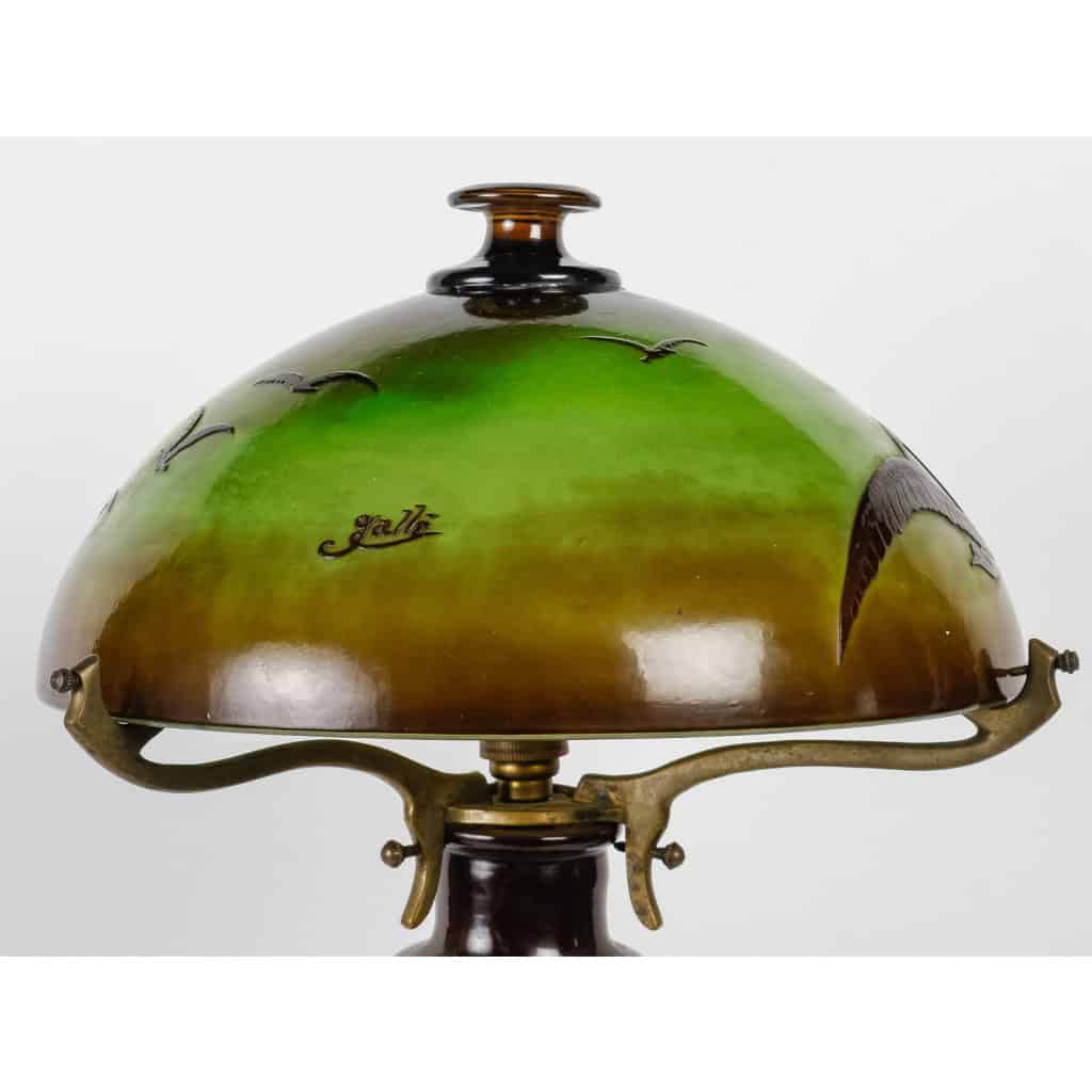 EMILE GALLÉ LAMPE ART NOUVEAU | Biron EMILE GALLÉ LAMPE ART NOUVEAU