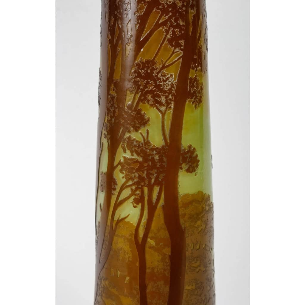 EMILE GALLÉ LAMPE ART NOUVEAU | Biron EMILE GALLÉ LAMPE ART NOUVEAU