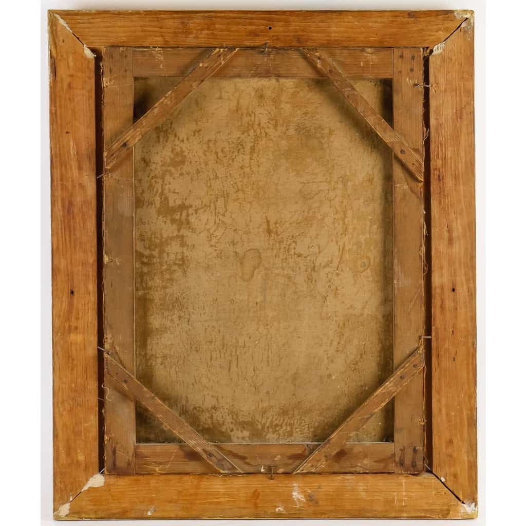 Tableau « Canards près d’une lavandière » d’Antoine Vollon | Biron Tableau "Canards près d'une lavandière" d'Antoine Vollon