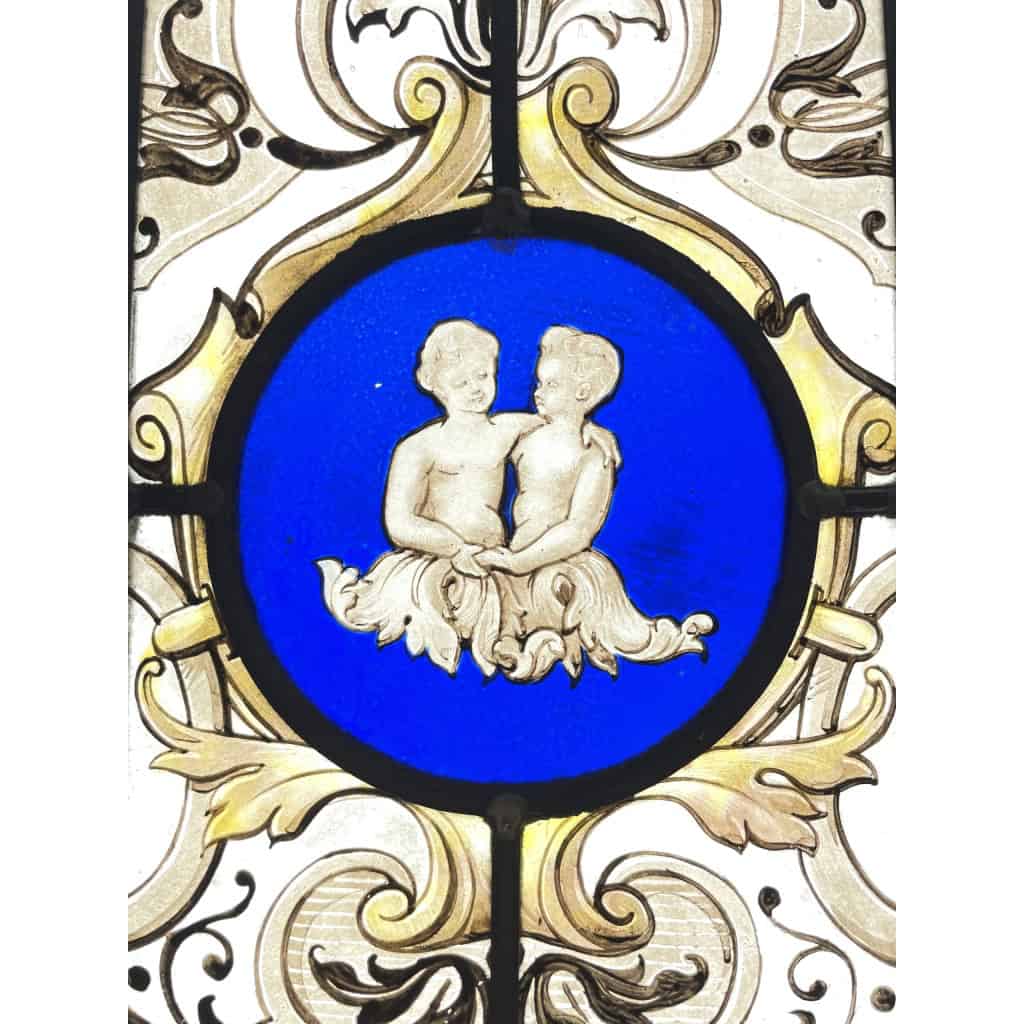 Vitrail aux enfants (224 x 71 cm) | Biron Vitrail aux enfants (224 x 71 cm)