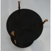 1970′ Guéridon Style Maison Baguès Décor Bambou en Bronze Doré Avec Plateaux Laque de Chine | Biron 1970′ Guéridon Style Maison Baguès Décor Bambou en Bronze Doré Avec Plateaux Laque de Chine