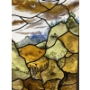 Vitrail aux cavaliers chinois (138 x 58) | Biron Vitrail aux cavaliers chinois (138 x 58)