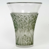 Vase « Ibis » verre blanc patiné vert de René LALIQUE | Biron |||||||